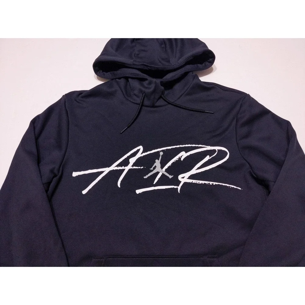 NIKE Air Jordan Pullover Hoodie Jacket CK6792 Black Men's‎ Small S